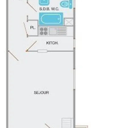 Apartament 4 Pers. Au Pied Des Pistes Avec Balcon Sud - - Fr-1-241-123 *